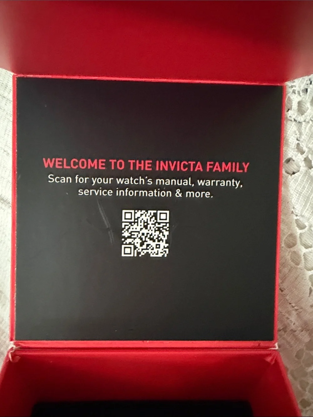 Invicta purple chronograph